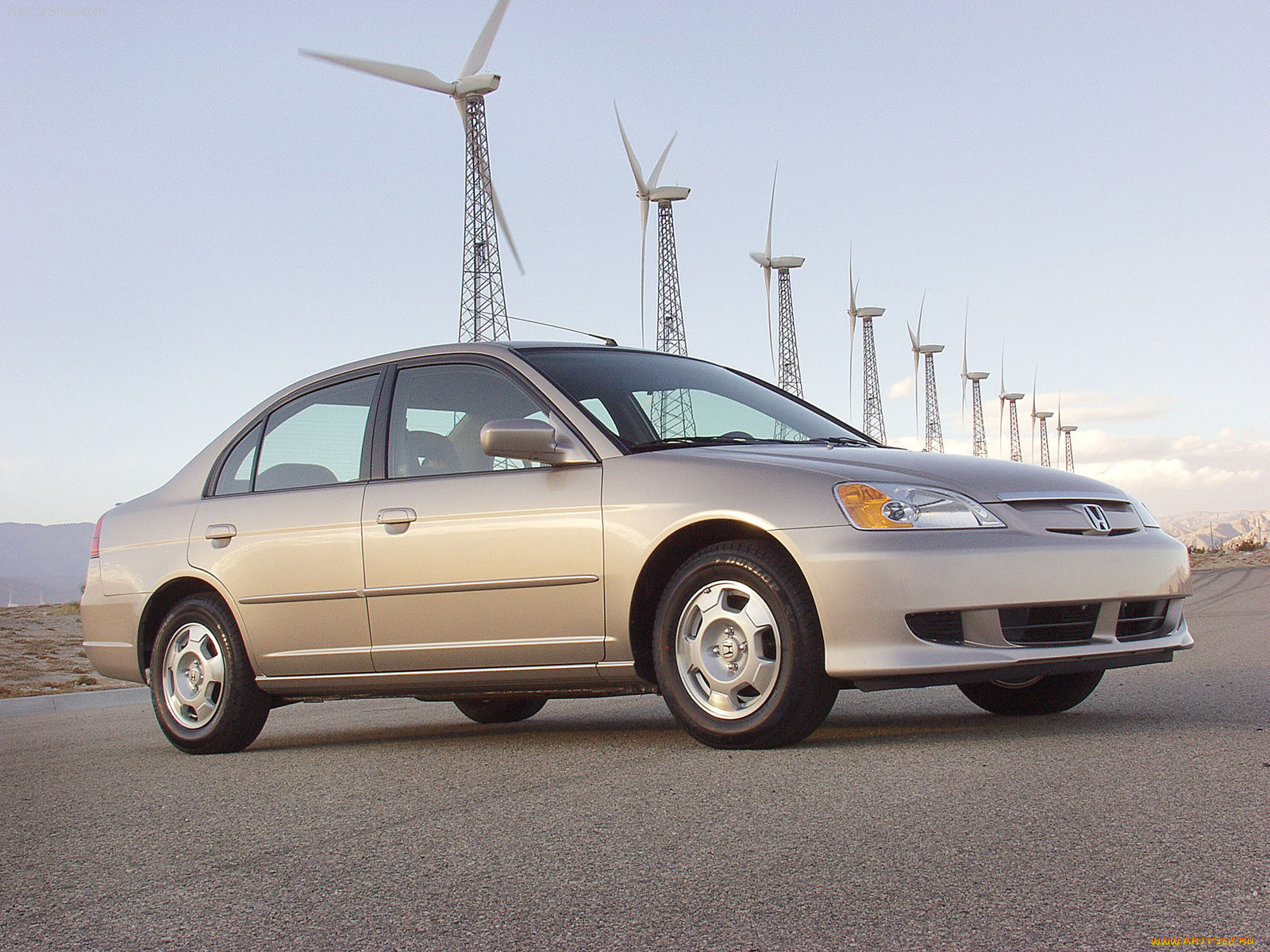 honda, civic, hybrid, 2003, 